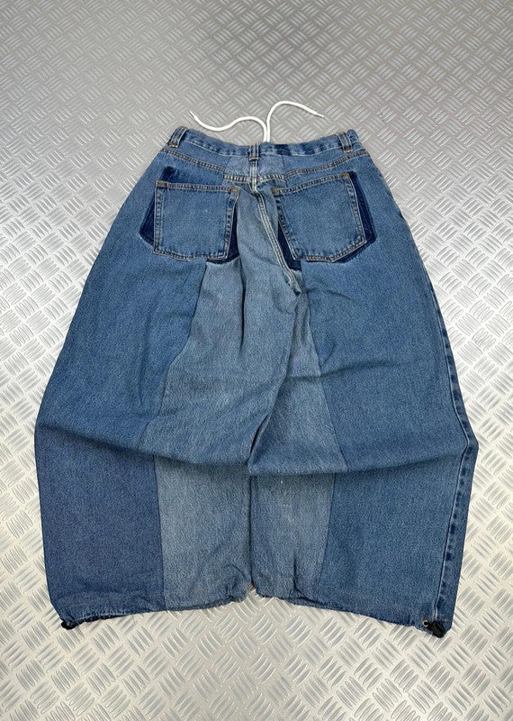 Vintage y2k Hip Hop Japanese Balloon Jeans 2000s