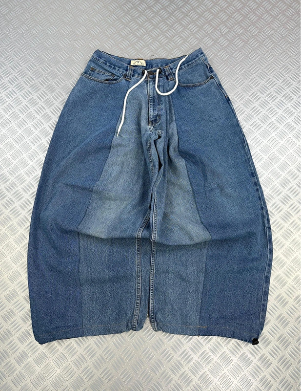 Vintage y2k Hip Hop Japanese Balloon Jeans 2000s