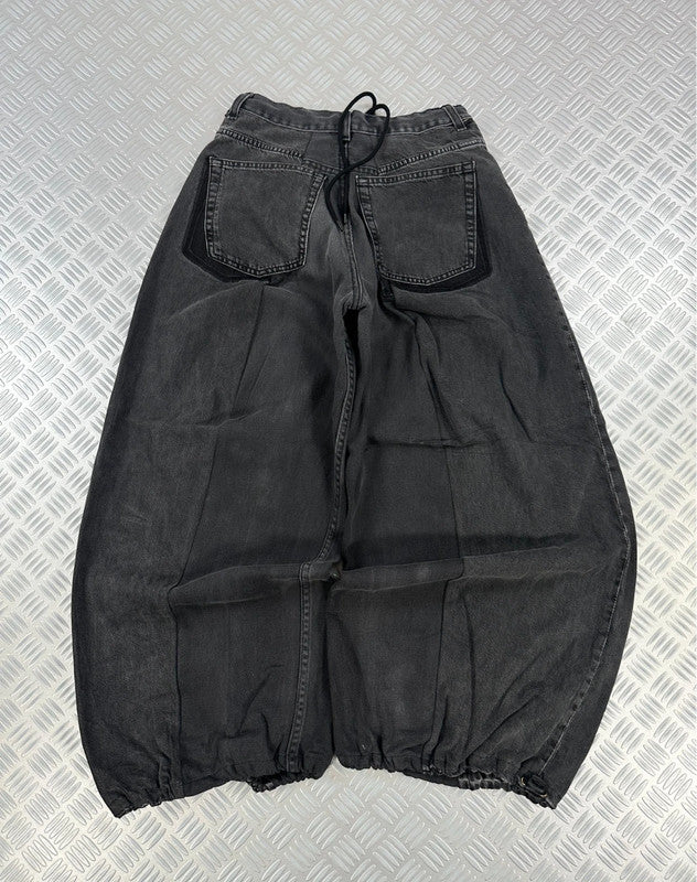 Vintage Hip Hop Balloon Japanese Handmade Jeans 00s