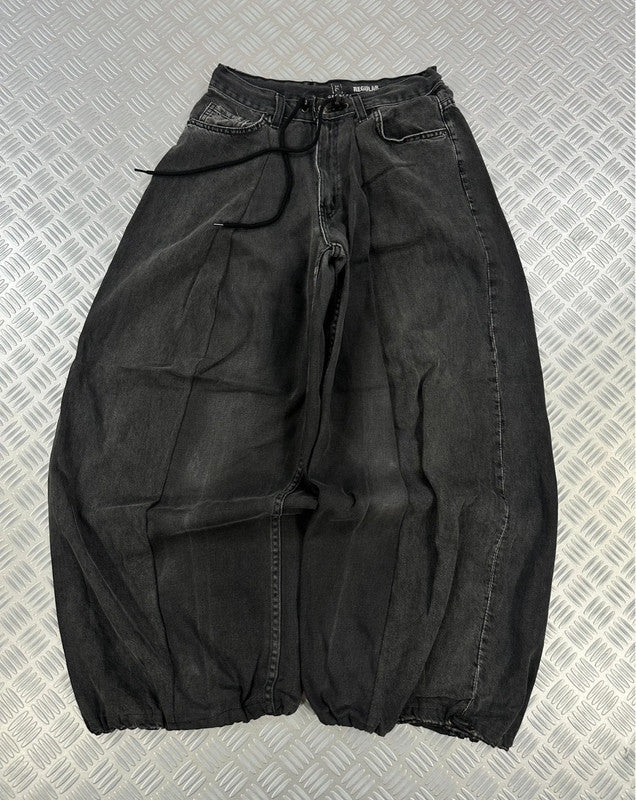 Vintage Hip Hop Balloon Japanese Handmade Jeans 00s