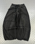 Vintage Hip Hop Balloon Japanese Handmade Jeans 00s