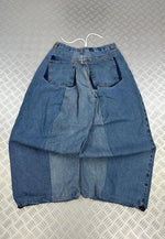 Vintage Hip Hop Ballon y2k Japanese Jeans 2000s