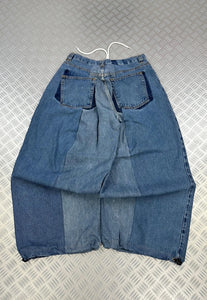 Vintage Hip Hop Ballon y2k Japanese Jeans 2000s