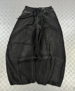 Vintage Balloon Parachute y2k Hip Hop Baggy Jeans 2000s Japanese style