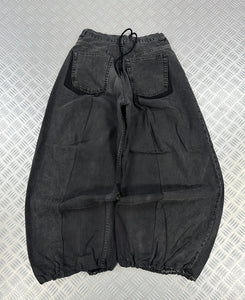 Vintage Balloon Parachute y2k Hip Hop Baggy Jeans 2000s Japanese style