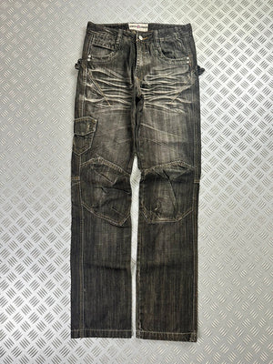 Vintage Y2k Japanese Faded Jeans 2000s