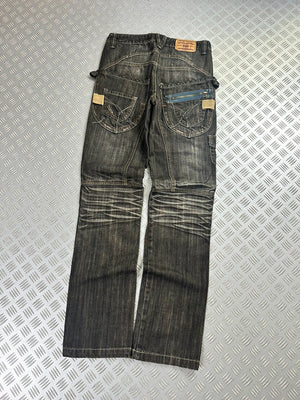 Vintage Y2k Japanese Faded Jeans 2000s