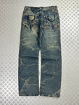 Vintage Hip Hop Faded Baggy Jeans 2000s