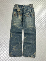 Vintage Hip Hop Faded Baggy Jeans 2000s