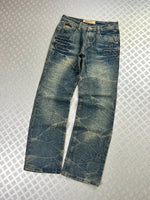 Vintage Hip Hop Faded Baggy Jeans 2000s