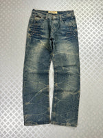 Vintage Hip Hop Faded Baggy Jeans 2000s