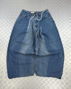 Vintage Hip Hop Balloon Baggy Denim Japanese Jeans 00s