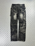 Vintage Flared y2k Japanese denim jeans 00s