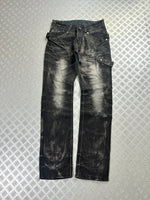 Vintage Flared y2k Japanese denim jeans 00s