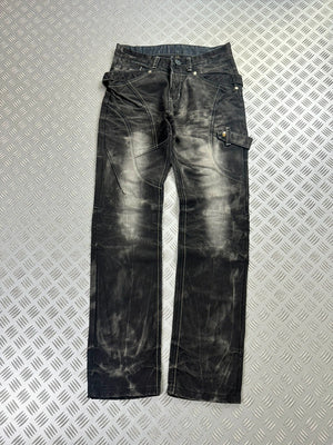 Vintage Flared y2k Japanese denim jeans 00s