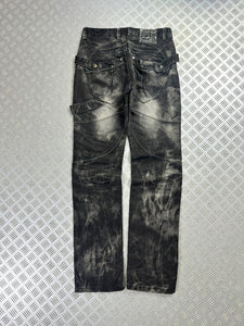 Vintage Flared y2k Japanese denim jeans 00s