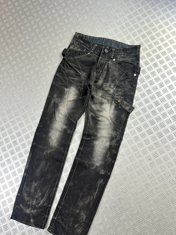 Vintage Flared y2k Japanese denim jeans 00s