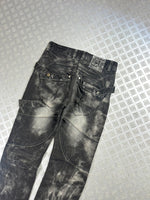 Vintage Flared y2k Japanese denim jeans 00s