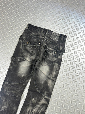 Vintage Flared y2k Japanese denim jeans 00s
