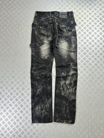 Vintage Flared y2k Japanese denim jeans 00s