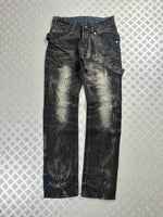 Vintage Flared y2k Japanese denim jeans 00s