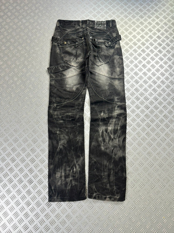 Vintage Flared y2k Japanese denim jeans 00s