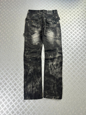 Vintage Flared y2k Japanese denim jeans 00s