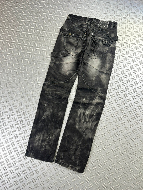 Vintage Flared y2k Japanese denim jeans 00s