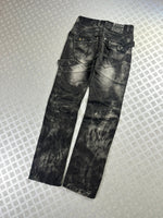 Vintage Flared y2k Japanese denim jeans 00s