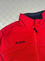 Vintage Red Columbia Full zip Up Jacket 00s