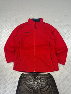 Vintage Red Columbia Full zip Up Jacket 00s