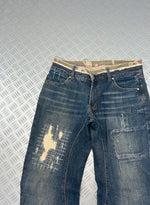 Vintage Distressed y2k japanese jeans 90s