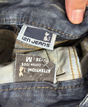 Vintage i2n y2k Japanese Souvenir Sukajan Jeans 2000s karakuri tamashi style