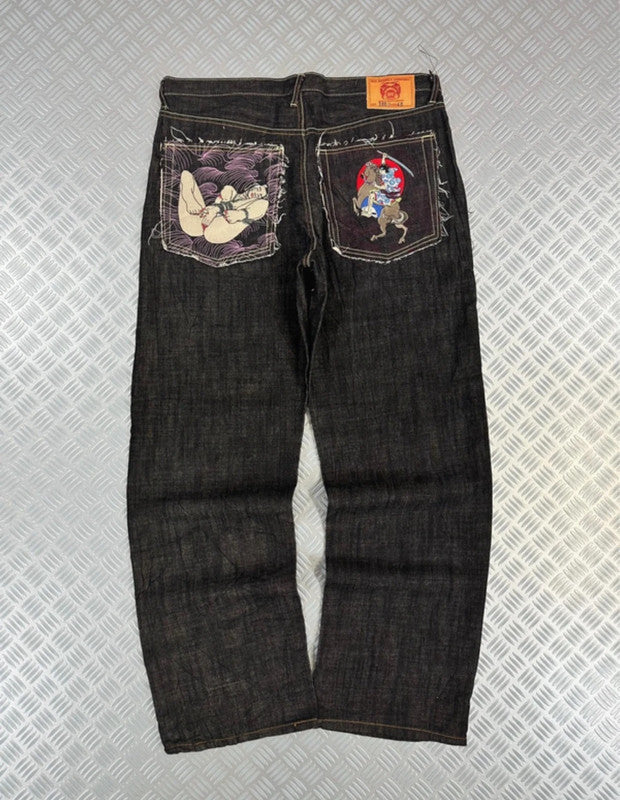 Vintage RMC Hip Hop Denim Y2K Baggy Jeans 2000s rare collection