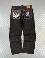 Vintage RMC Hip Hop Denim Y2K Baggy Jeans 2000s rare collection