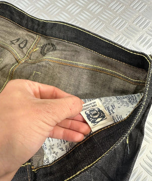 Vintage RMC Hip Hop Denim Y2K Baggy Jeans 2000s rare collection