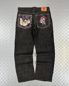 Vintage RMC Hip Hop Denim Y2K Baggy Jeans 2000s rare collection