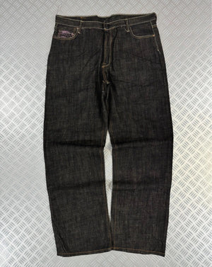 Vintage RMC Hip Hop Denim Y2K Baggy Jeans 2000s rare collection