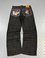 Vintage RMC Hip Hop Denim Y2K Baggy Jeans 2000s rare collection