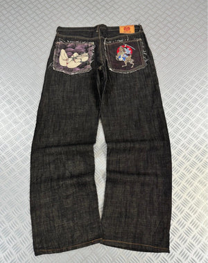 Vintage RMC Hip Hop Denim Y2K Baggy Jeans 2000s rare collection
