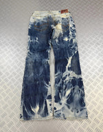 Vintage Avidwash y2k Hip hop Baggy jeans 00s Flared