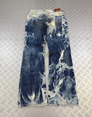 Vintage Avidwash y2k Hip hop Baggy jeans 00s Flared