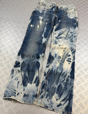 Vintage Avidwash y2k Hip hop Baggy jeans 00s Flared