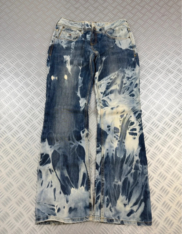 Vintage Avidwash y2k Hip hop Baggy jeans 00s Flared