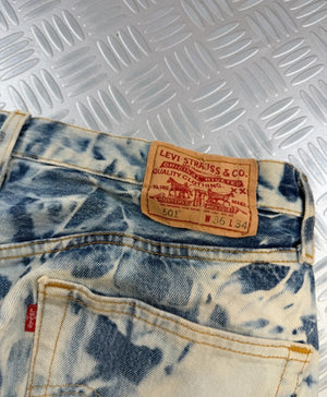 Vintage y2k LEVI’S 501 Hip hop jeans Flared punk rave 2000s style
