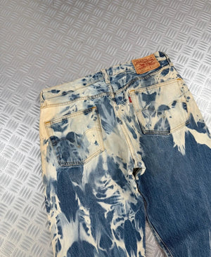 Vintage y2k LEVI’S 501 Hip hop jeans Flared punk rave 2000s style