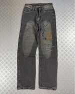 Vintage Hip Hop Faded y2k Japanese jeans 2000s
