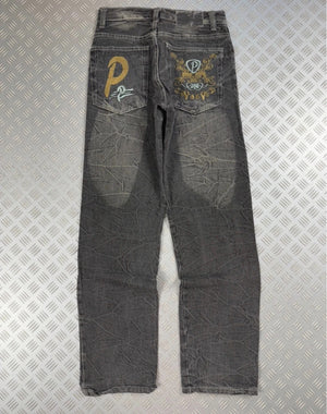 Vintage Hip Hop Faded y2k Japanese jeans 2000s