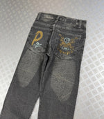 Vintage Hip Hop Faded y2k Japanese jeans 2000s