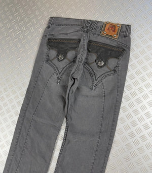 Vintage Tribal Hip hop Faded y2k Baggy jeans 00s